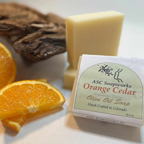 Orange Cedar Soap