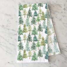 Evergreens Tea Towel