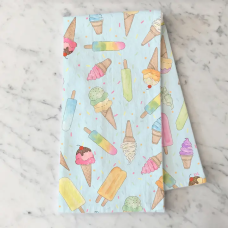 Ice Cream & Popsicle Tea Towel