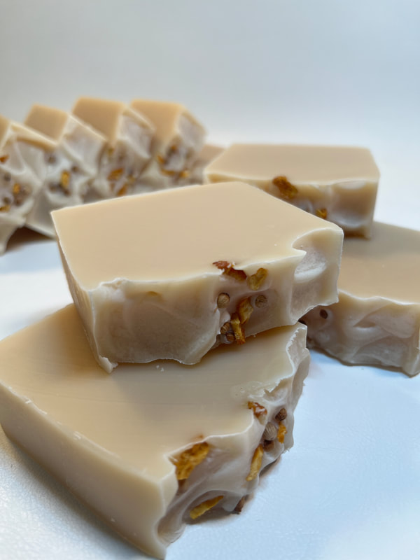 Whiteout Wit beer soap - Belgian wheat artisan bar by ASC Soapworks