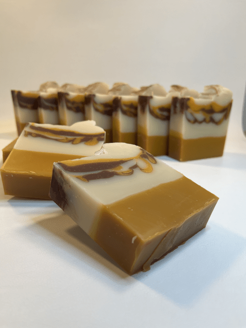 Pumpkin Pie soap - sweet spiced autumn artisan bar