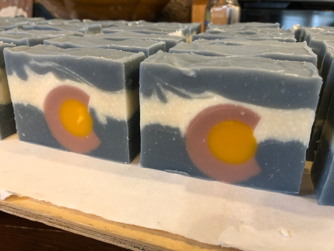 Colorado Flag Soap