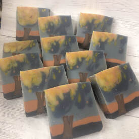 Fall Trees Soap